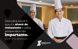 Descubra Agora O Que E O Alvara De Restaurante E Saiba Porque Ele E Tao Importante Post - Souza & Souza Contabilidade