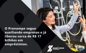 O Pronampe Segue Auxiliando Empresas E Já Liberou Cerca De R$ 17 Bilhões Em Empréstimos. Saiba Mais! Souza E Souza - Souza & Souza Contabilidade